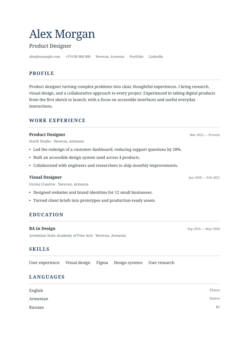 Counsel Template