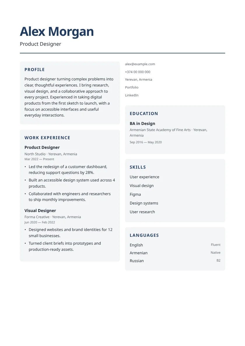 Grid Template